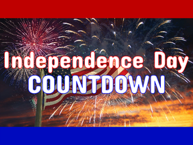 (IRRELEVANT) ⭐ - Independence Day - Live Countdown - ⭐ 