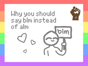 Say BLM instead of ALM