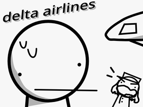 delta airlines - animation (wip)