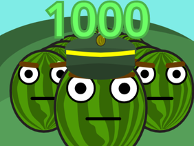 mr melon army reaching 1000 followers special