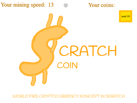 ScratchCoin-World first scratch cryptocurrency!