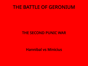 The Battle of Geronium