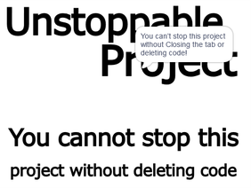 Unstoppable Project!