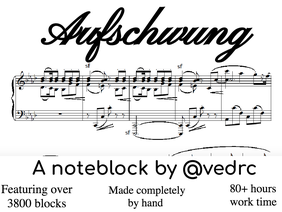 Aufschwung - R. Schumann (Noteblock) remix