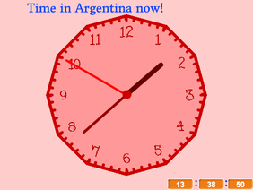 Time in Argentina!