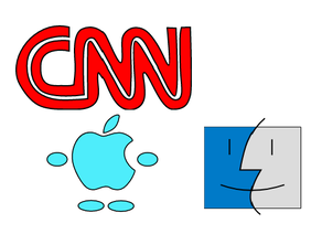 Ron Zhang's CNN, Apple, and Finder Sprite