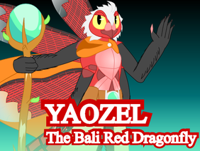 Yaozel the Bali Red Dragonfly