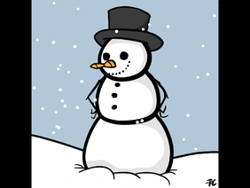Snowman art