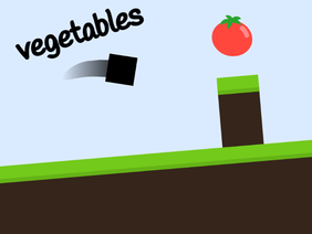 vegetables - scrolling platformer