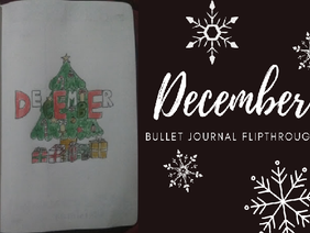 December Bullet Journal flipthrough