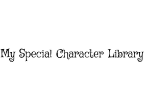 Special Character Library (in progress)