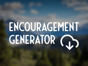 ☁ Encouragement Generator