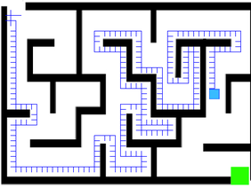 Maze solver testing on 2 maps