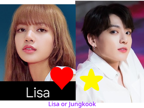Lisa or Jungkook