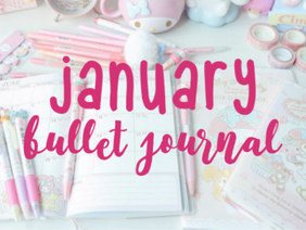 January Bullet Journal Setup 2021