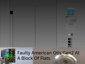 Faulty American Otis Gen2 At A Block Of Flats