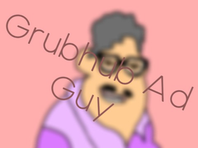 Drawing GRUBHUB Ad Guy!