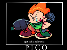 pico realises he has schizophrenia.