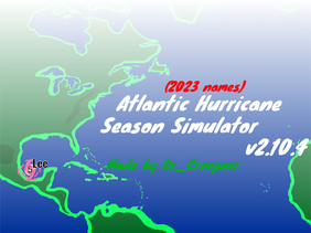 Atlantic Hurricane Season Simulator v2.10.4