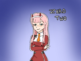 Zero two art