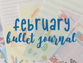 February Bullet Journal Setup 2021