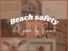  ☮ ┊ beach safety tips