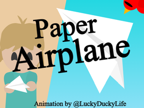 Paper Airplane - Animation