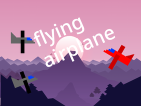 flying airplane