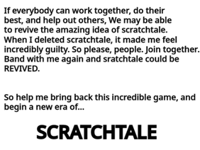Scratchtale may be back...
