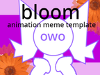 bloom meme template