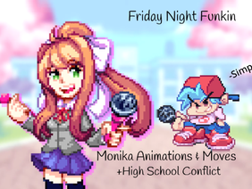 Friday Night Funkin Week 6 - Monika (Sprites, Animations, +More!) (V2) (Duet Mode)
