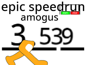 amogus speedrun