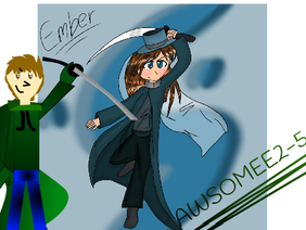 Me and Ember: Fanart