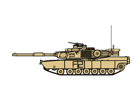 Chrysler Defense M1A2 Abrams Main Battle Tank