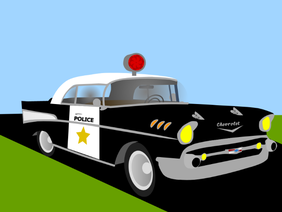 1950s-1960s Police siren