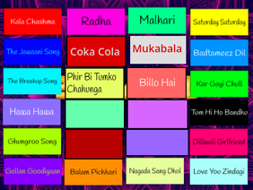 Bollywood Songs!