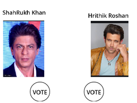 Bollywood actors Poll