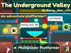 ☁️  The Underground Valley - Scrolling Platformer              #games#