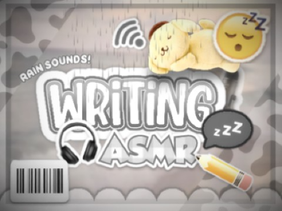 ✏️ᝰ . writing asmr