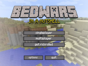 BEDWARS IN A NUTSHELL (minecraft)