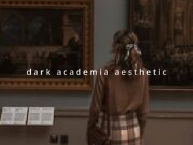 enjoy a dark academia aesthetic while listening to music (No.2)