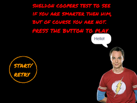 Sheldon Cooper's Test