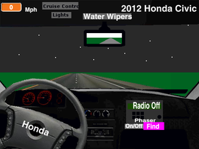 Honda Car Driving Simulator
