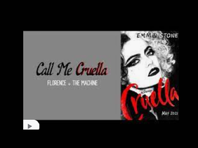 Call me Cruella song