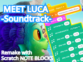 Meet Luca Soundtrack | NOTE BLOCKS