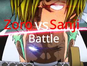 zoro VS sanji Battle