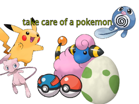 take care of a pokemon V1.3! #pokemon #petsimulator #pikachu #mareep #mew #poliwag #shinypokemon