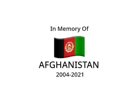 In Memory of Afghanistan