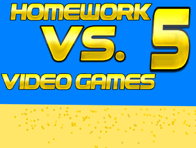 Homework vs. Video games 5 - A Platformer Game #Games #All
