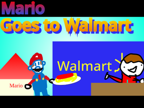 Mario goes to Walmart